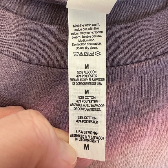 Brooks and Dunn bleach splattered tee. Size Medium. - Picture 7 of 7